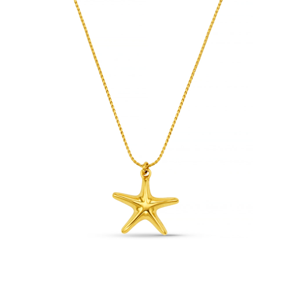 LUXE Starfish Charm Necklace